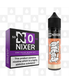 Yum Yum by Fugly But Sweet x Nixer E Liquid | 60ml Long Fill, Nicotine Type: Nicotine Free, Strength & Size: 00mg • 60ml • Inc VG/PG Shots (50/50)