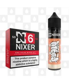 Yum Yum by Fugly But Sweet x Nixer E Liquid | 60ml Long Fill, Nicotine Type: Regular Nicotine, Strength & Size: 06mg • 60ml • Inc Shots (50/50)