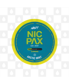 Arctic Mint by Nasty Nic Pax | Nicotine Pouches, Strength & Size: 20 x 16mg Pouches