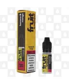 Banana Mango | Fruit by Supergood E Liquid | 10ml Nic Salt, Strength & Size: 05mg • 10ml