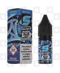 Blue Raspberry Slush by Strapped Reloaded E Liquid | 10ml Nic Salts, Strength & Size: 10mg • 10ml