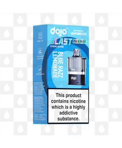 Blue Razz Lemonade | Vaporesso Dojo Blast 6000 Replacement Pods, Strength & Puff Count: 10mg • 6000 Puffs