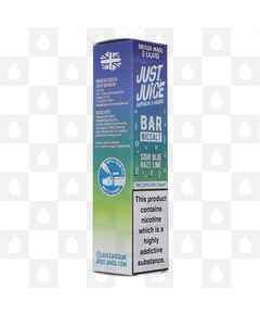 Blue Sour Raspberry Lime | Bar Salts by Just Juice E Liquid | 10ml Bottles, Strength & Size: 05mg • 10ml