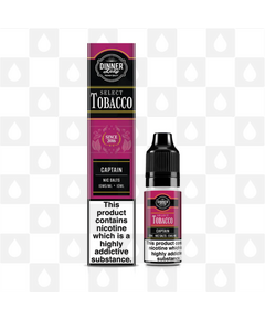Captain | Select Tobacco by Dinner Lady | 10ml Nic Salt, Strength & Size: 10mg • 10ml