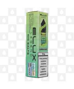 Lemon Mint by Elux Legend E Liquid | Nic Salt, Strength & Size: 10mg • 10ml