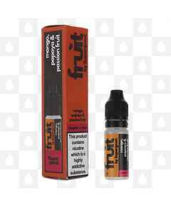 Mango, Papaya, & Passionfruit | Fruit by Supergood E Liquid | 10ml Nic Salt, Strength & Size: 05mg • 10ml