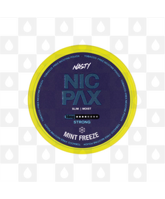 Mint Freeze by Nasty Nic Pax | Nicotine Pouches, Strength & Size: 20 x 16mg Pouches
