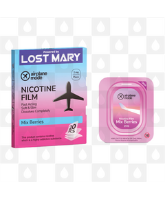 Mix Berries | Airplane Mode by Lost Mary | Nicotine Film Strips