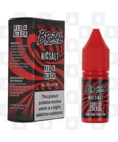 Red & Black | Brutal Sweets by Just Juice E Liquid | 10ml Nic Salt, Strength & Size: 11mg • 10ml