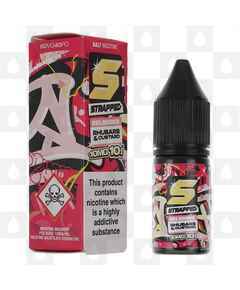 Rhubarb & Custard by Strapped Reloaded E Liquid | 10ml Nic Salts, Nicotine Strength: NS 20mg, Size: 10ml (1x10ml)