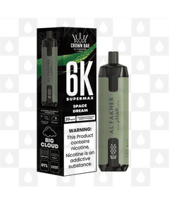 Space Dream | Crown Bar by Al Fakher Supermax 6000 | Disposable Vapes