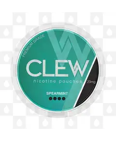 Spearmint by Clew | Nicotine Pouches, Strength & Size: 20 x 10mg Pouches
