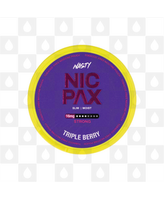 Triple Berry by Nasty Nic Pax | Nicotine Pouches, Strength & Size: 20 x 16mg Pouches