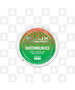 Watermelon Ice by Elux | Nicotine Pouches, Strength & Size: 20 x 10mg Pouches