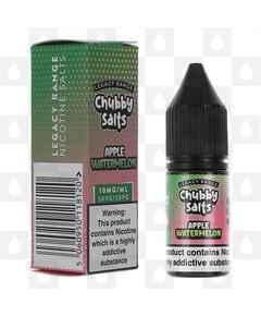 Apple Watermelon by Chubby Juice E Liquid | 10ml Nic Salt, Strength & Size: 10mg • 10ml