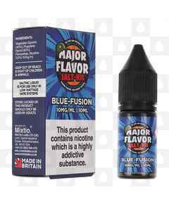 Blue Fusion by Major Flavor E Liquid | 10ml Nic Salt, Strength & Size: 10mg • 10ml