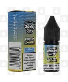 Blue Raz Lemonade by Chubby Juice E Liquid | 10ml Nic Salt, Strength & Size: 10mg • 10ml