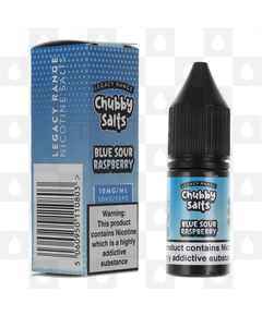 Blue Sour Raspberry by Chubby Juice E Liquid | 10ml Nic Salt, Strength & Size: 10mg • 10ml