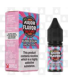 Bubblegum by Major Flavor E Liquid | 10ml Nic Salt, Strength & Size: 10mg • 10ml