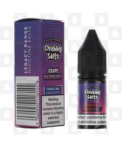 Grape Raspberry by Chubby Juice E Liquid | 10ml Nic Salt, Strength & Size: 10mg • 10ml