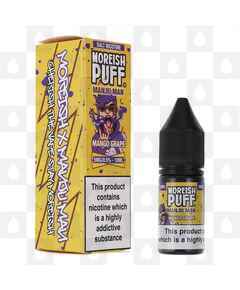 Grape | Manju Man by Moreish Salts E Liquid | 10ml Nic Salt, Strength & Size: 10mg • 10ml