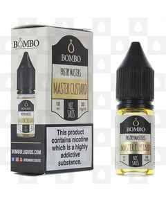 Master Custard | Pastry Masters by Bombo E Liquid | 10ml Nic Salt, Strength & Size: 10mg • 10ml
