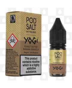 Peanut Butter Banana Granola Bar Nic Salt by Yogi E Liquid | 10ml Bottles, Nicotine Strength: NS 10mg, Size: 10ml