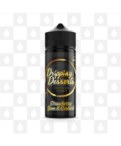 Strawberry Jam & Custard by Dripping Desserts E Liquid | 100ml Short Fill