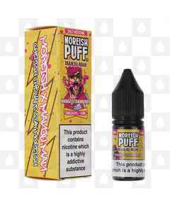 Strawberry | Manju Man by Moreish Salts E Liquid | 10ml Nic Salt, Strength & Size: 05mg • 10ml