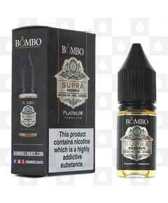 Supra Reserve | Platinum Tobacco by Bombo E Liquid | 10ml Nic Salt, Strength & Size: 10mg • 10ml