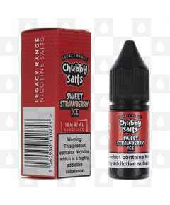 Sweet Strawberry Ice by Chubby Juice E Liquid | 10ml Nic Salt, Strength & Size: 20mg • 10ml
