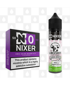 Vanilla Shortbread by The Lancashire Creamery x Nixer E Liquid | 60ml Long Fill, Nicotine Type: Nicotine Free, Strength & Size: 00mg • 60ml • Inc VG/PG Shots (50/50)