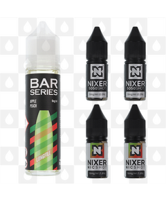 Apple Peach by Bar Series E Liquid | 60ml Long Fill, Nicotine Type: Regular Nicotine, Strength & Size: 06mg • 60ml • Inc Shots (50/50)