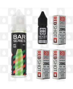 Apple Peach by Bar Series E Liquid | 60ml Long Fill, Nicotine Type: Nicotine Salt, Strength & Size: 10mg Salt • 60ml • Inc Shots (50/50)