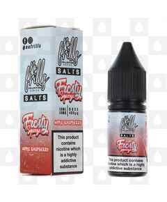 Apple & Raspberry | Frosty Squeeze by No Frills E Liquid | 10ml Nic Salt, Strength & Size: 10mg • 10ml