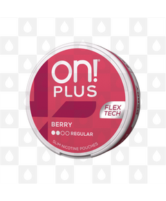 Berry by On! Plus | Nicotine Pouches, Strength & Size: 20 x 06mg Pouches