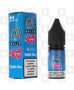 Bubble Blue | Sugar Rush by No Frills E Liquid | 10ml Nic Salt, Strength & Size: 10mg • 10ml
