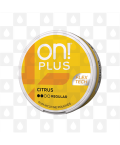 Citrus by On! Plus | Nicotine Pouches, Strength & Size: 20 x 06mg Pouches