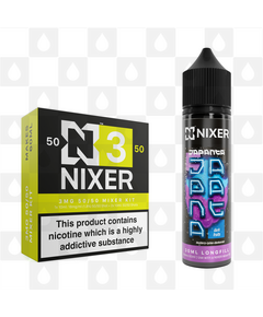 Dark Fruits by Japanta x Nixer E Liquid | 60ml Long Fill, Nicotine Type: Regular Nicotine, Strength & Size: 03mg • 60ml • Inc Shots (50/50)