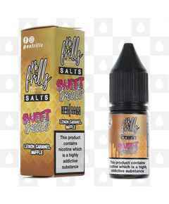 Lemon & Caramel Waffle | Sweet Treats by No Frills E Liquid | 10ml Nic Salt, Strength & Size: 10mg • 10ml
