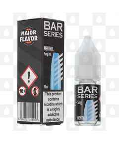 Menthol by Bar Series E Liquid | 10ml Nic Salt, Strength & Size: 05mg • 10ml