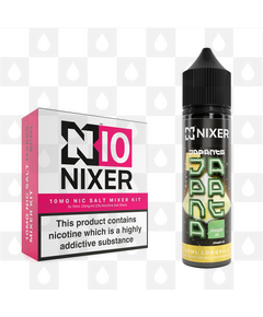 Pineapple Ice by Japanta x Nixer E Liquid | 60ml Long Fill, Nicotine Type: Nicotine Salt, Strength & Size: 10mg Salt • 60ml • Inc Shots (50/50)