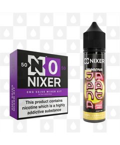 Pineapple Melon by Japanta x Nixer E Liquid | 60ml Long Fill, Nicotine Type: Nicotine Free, Strength & Size: 00mg • 60ml • Inc VG/PG Shots (50/50)