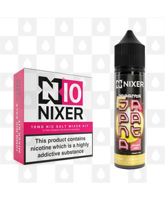 Pineapple Melon by Japanta x Nixer E Liquid | 60ml Long Fill, Nicotine Type: Nicotine Salt, Strength & Size: 10mg Salt • 60ml • Inc Shots (50/50)