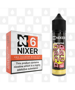 Pineapple Melon by Japanta x Nixer E Liquid | 60ml Long Fill, Nicotine Type: Regular Nicotine, Strength & Size: 06mg • 60ml • Inc Shots (70/30)