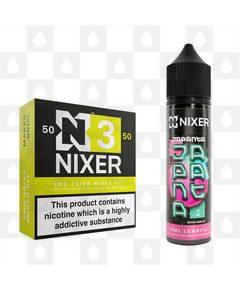 Rai Chi by Japanta x Nixer E Liquid | 60ml Long Fill, Nicotine Type: Regular Nicotine, Strength & Size: 03mg • 60ml • Inc Shots (50/50)