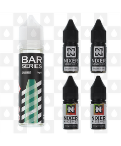 Spearmint by Bar Series E Liquid | 60ml Long Fill, Nicotine Type: Regular Nicotine, Strength & Size: 06mg • 60ml • Inc Shots (50/50)