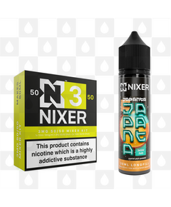 Twisted Fruit by Japanta x Nixer E Liquid | 60ml Long Fill, Nicotine Type: Regular Nicotine, Strength & Size: 03mg • 60ml • Inc Shots (50/50)