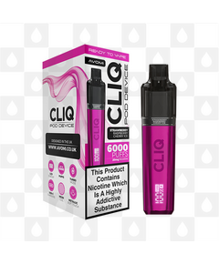 Avomi Cliq 6000 Puff Pod Kit, Flavour: Strawberry Raspberry Cherry Ice