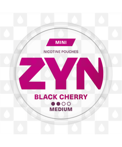 Black Cherry by Zyn | Nicotine Pouches, Strength & Size: 20 x 03mg Pouches